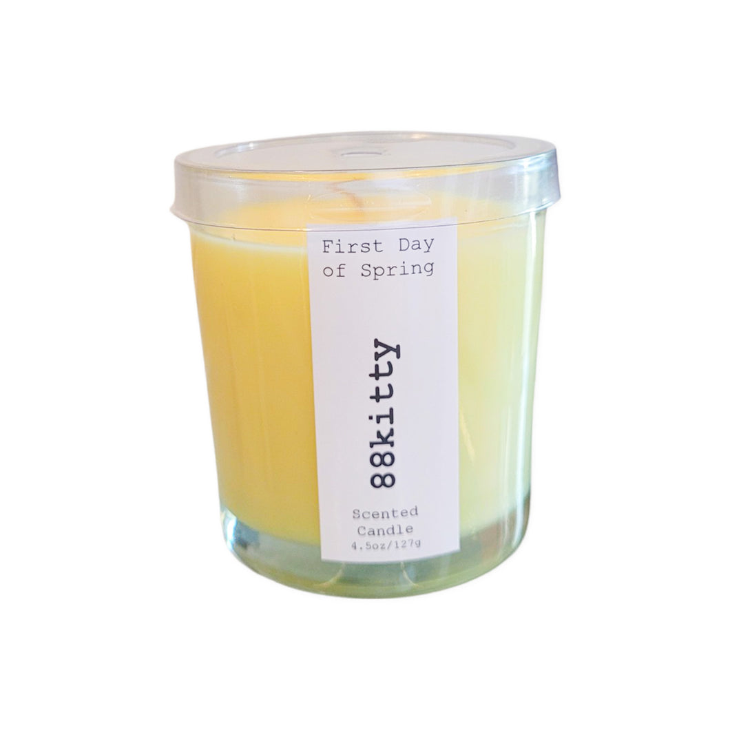 First Day of Spring Candle